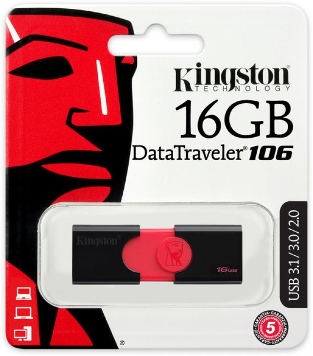 USB memorije i Memorijske kartice - USB Flash DataTraveler 106 3.1 16 GB - Avalon ltd